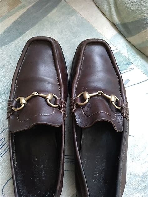 gucci mens drivers ebay|gucci horsebit driving loafers.